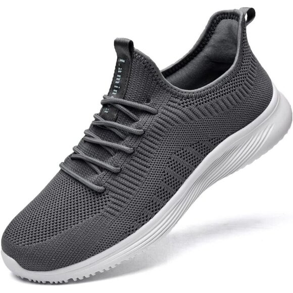 Shoes - Women's Grey Non Slip Casual Running Lightweight Mesh Fashion Sneakers